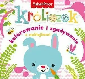 fisher price kolorowanka podlogowa kroliczek