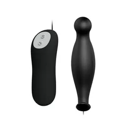 Wibrujący korek analny o długości 11,7 cm Wibrujący korek analny o długości 11,7 cm