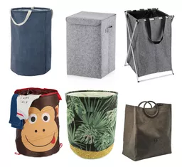 Kosze na pranie materialowe Kosze na pranie materialowe