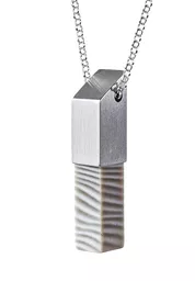 Wisiorek z krzemieniem pasiastym Daria Siwiak Design Wisiorek z krzemieniem pasiastym Daria Siwiak Design