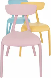 Krzesełka dla dzieci Monti wielokolorowe