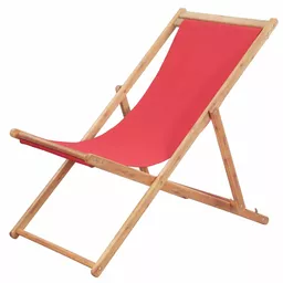 Leżak plażowy drewniany Leżak plażowy drewniany