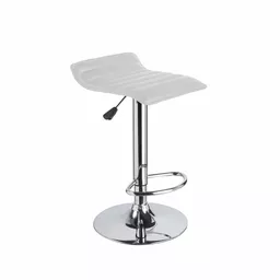 Taboret obrotowy biały Taboret obrotowy biały