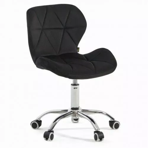 krzeslo obrotowe czarne art118s welur 66