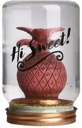 Pusher Jar Snowglobe kula śnieżna naturalna różowa 8 x 8.5 x 13.5 cm Pusher Jar Snowglobe kula śnieżna naturalna różowa 8 x 8.5 x 13.5 cm