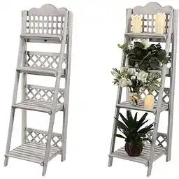 Kwietnik szary na 8 donic 129x43 cm Kwietnik szary na 8 donic 129x43 cm