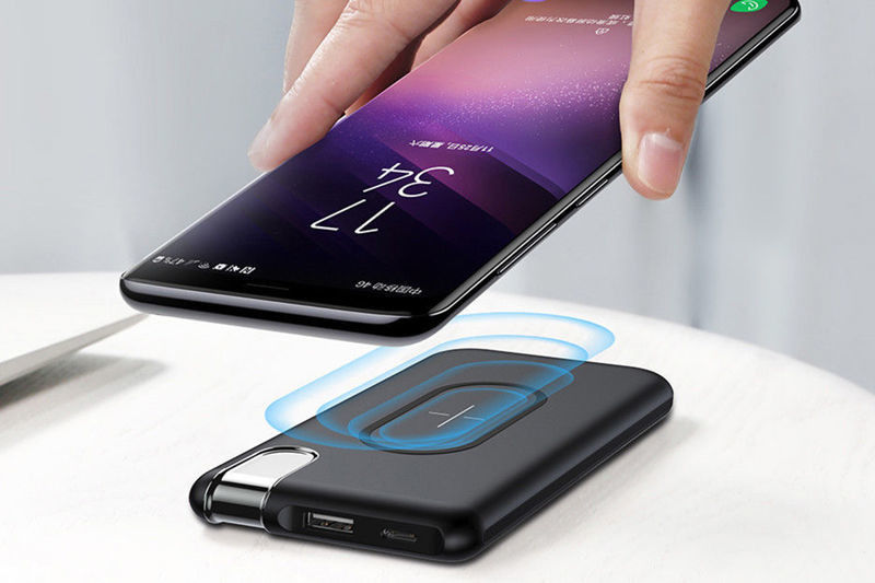 Powerbank z funkcją ładowania indukcyjnego Powerbank z funkcją ładowania indukcyjnego