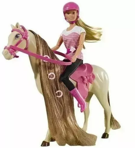 lalka steffi z koniem