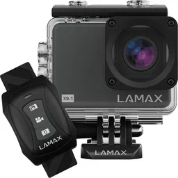 Kamera sportowa LAMAX X9 1 w obudowie wodoodpornej przód