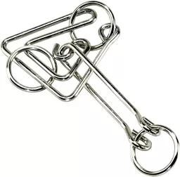 Łamigłówka Eureka w formie puzzli drucianych Łamigłówka Eureka w formie puzzli drucianych