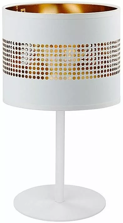 tago lampka stojaca 1 punktowa bialo zlota 5056 tk lighting rabaty w koszyku i darmowa dostawa od 299zl