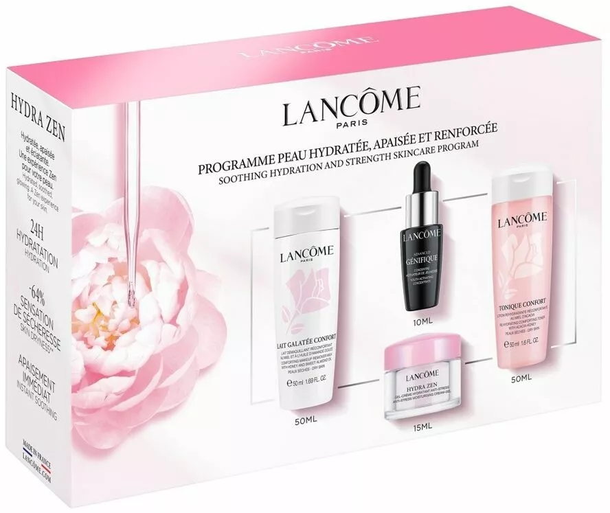 lancome hydra zen starter kit set 22 antiaging serum