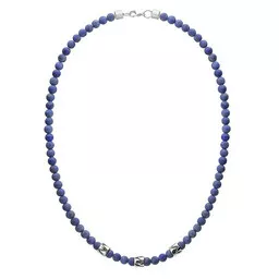 Naszyjnik męski z lapis lazuli Manoki Naszyjnik męski z lapis lazuli Manoki