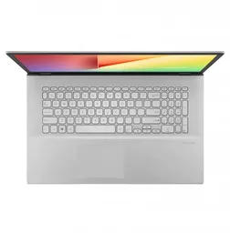 Rozkład klawiatury w tańszym modelu laptopów M712DA-WH34