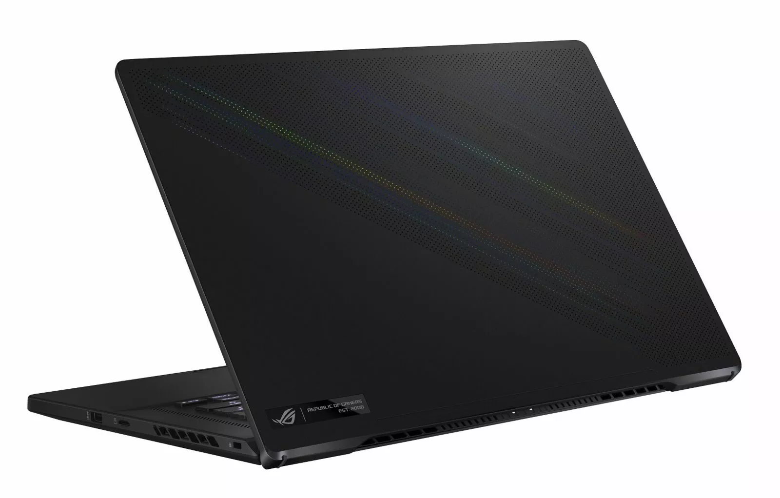Laptop ASUS RoG Zephyrus M16 16 IPS 165Hz i9 12900H 32GB SSD 1TB GeForce RTX3070Ti Windows 11 Home skos tyl
