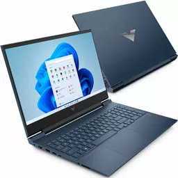 Niebieski laptop gamingowy HP Victus Niebieski laptop gamingowy HP Victus