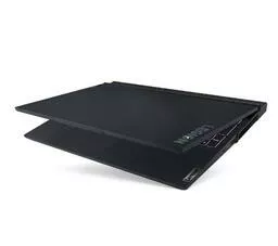 Laptop gamingowy Lenovo Legion 5 15ACH6H czarny widok od przodu na złożony laptop
