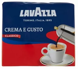 Lavazza Crema e Gusto Classico Kawa mielona 2 x 250 g Lavazza Crema e Gusto Classico Kawa mielona 2 x 250 g
