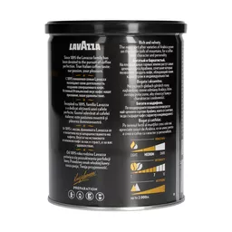 Lavazza Qualita Oro Mountain Grown Mielona Puszka 250g z tyłu Lavazza Qualita Oro Mountain Grown Mielona Puszka 250g z tyłu