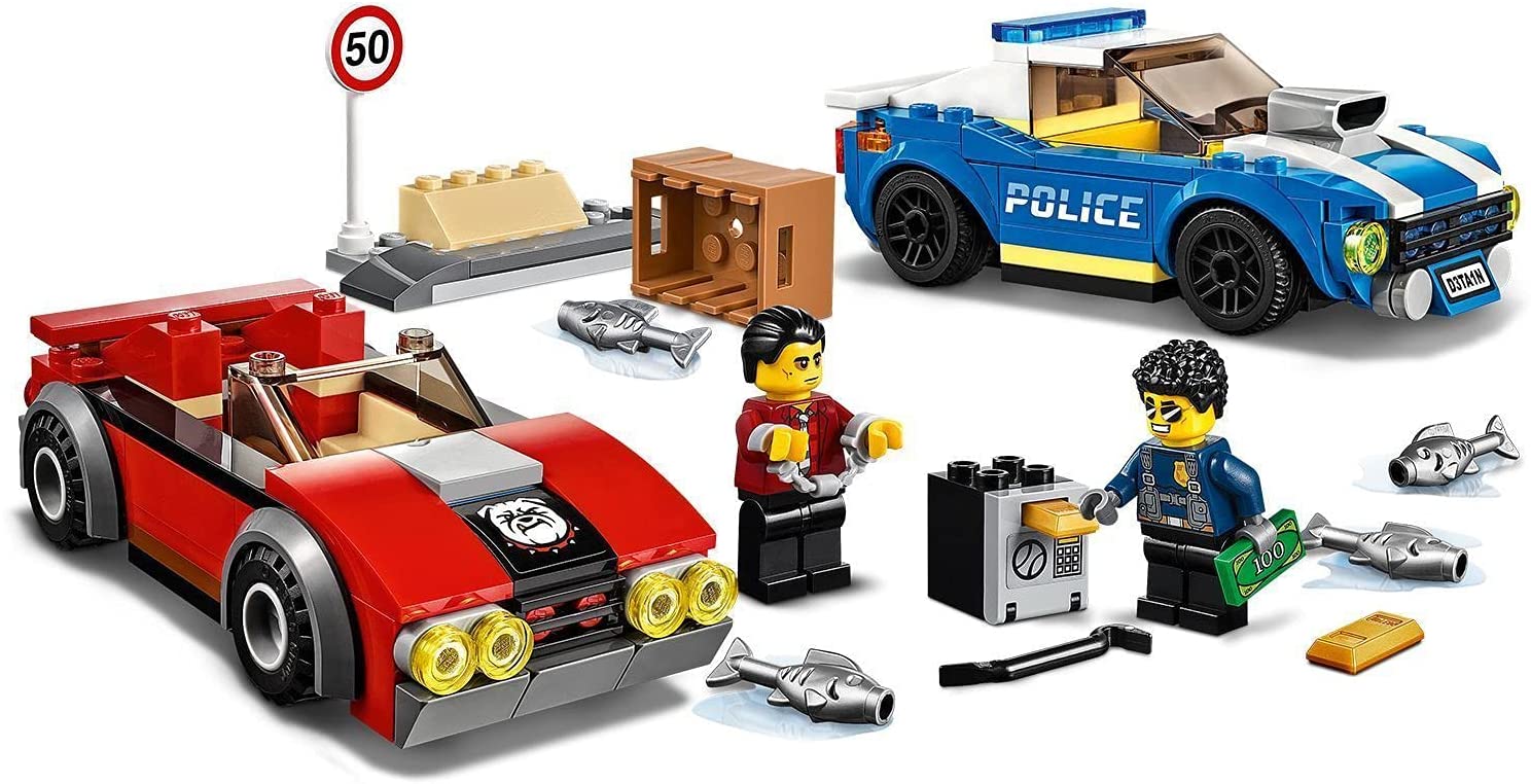 Lego city policja- aresztowanie na autostradzie Lego city policja- aresztowanie na autostradzie