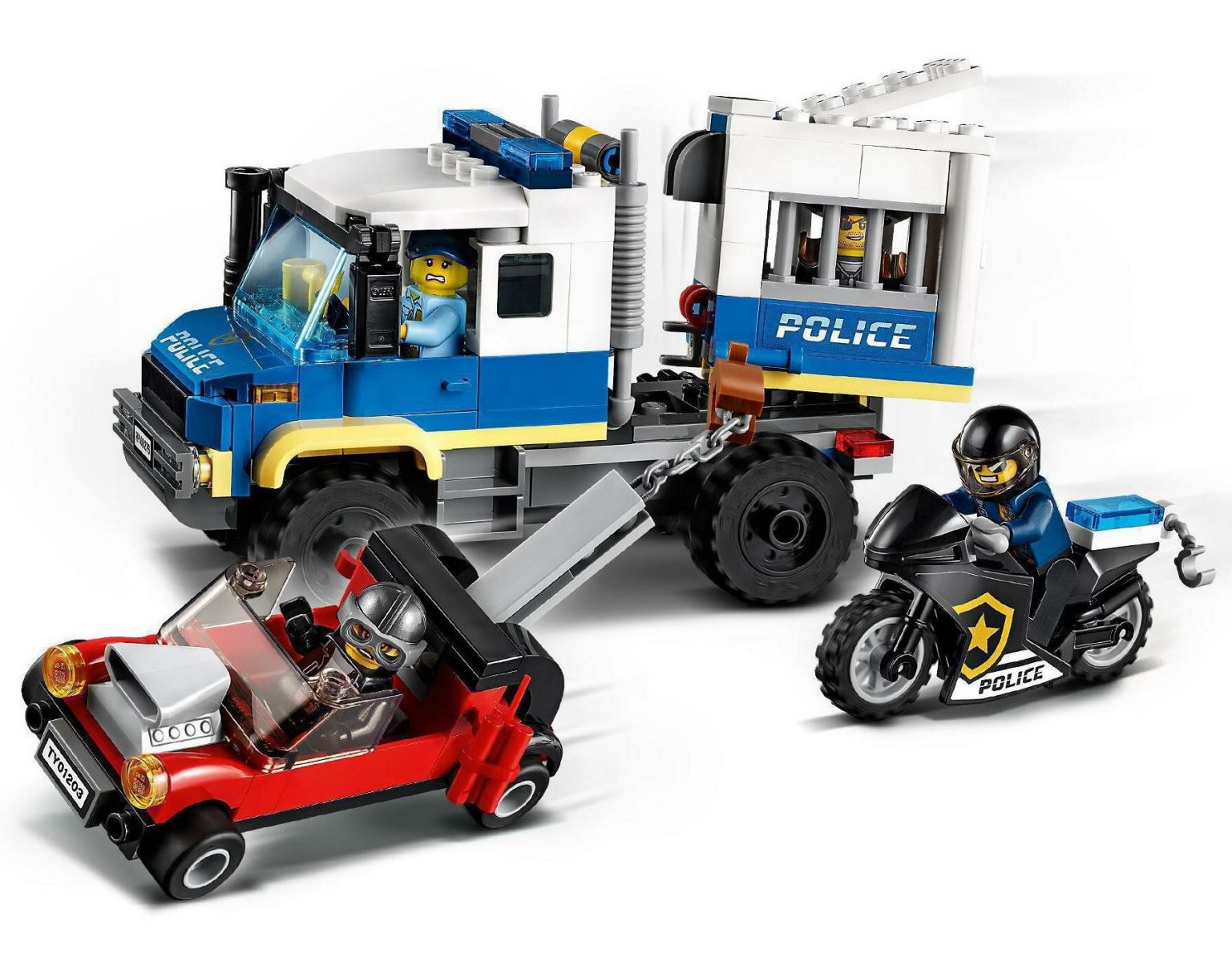 Konwój więzienny Lego City policja Konwój więzienny Lego City policja