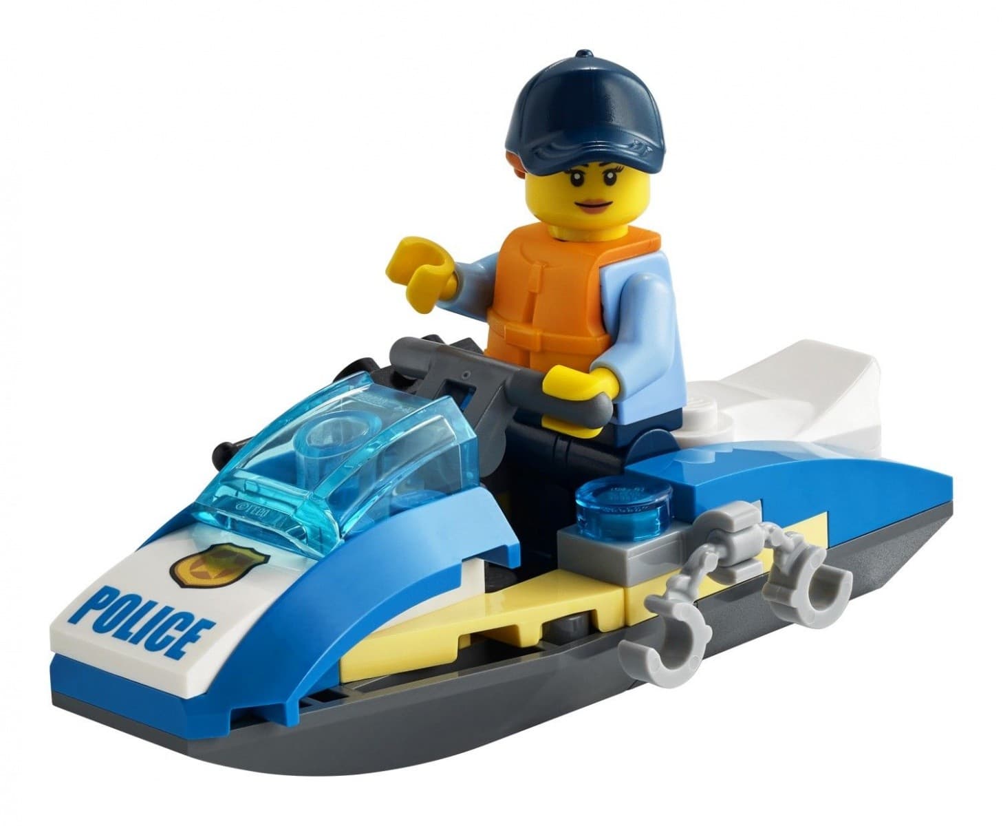 Lego City policjantka na motorze - figurka Lego City policjantka na motorze - figurka