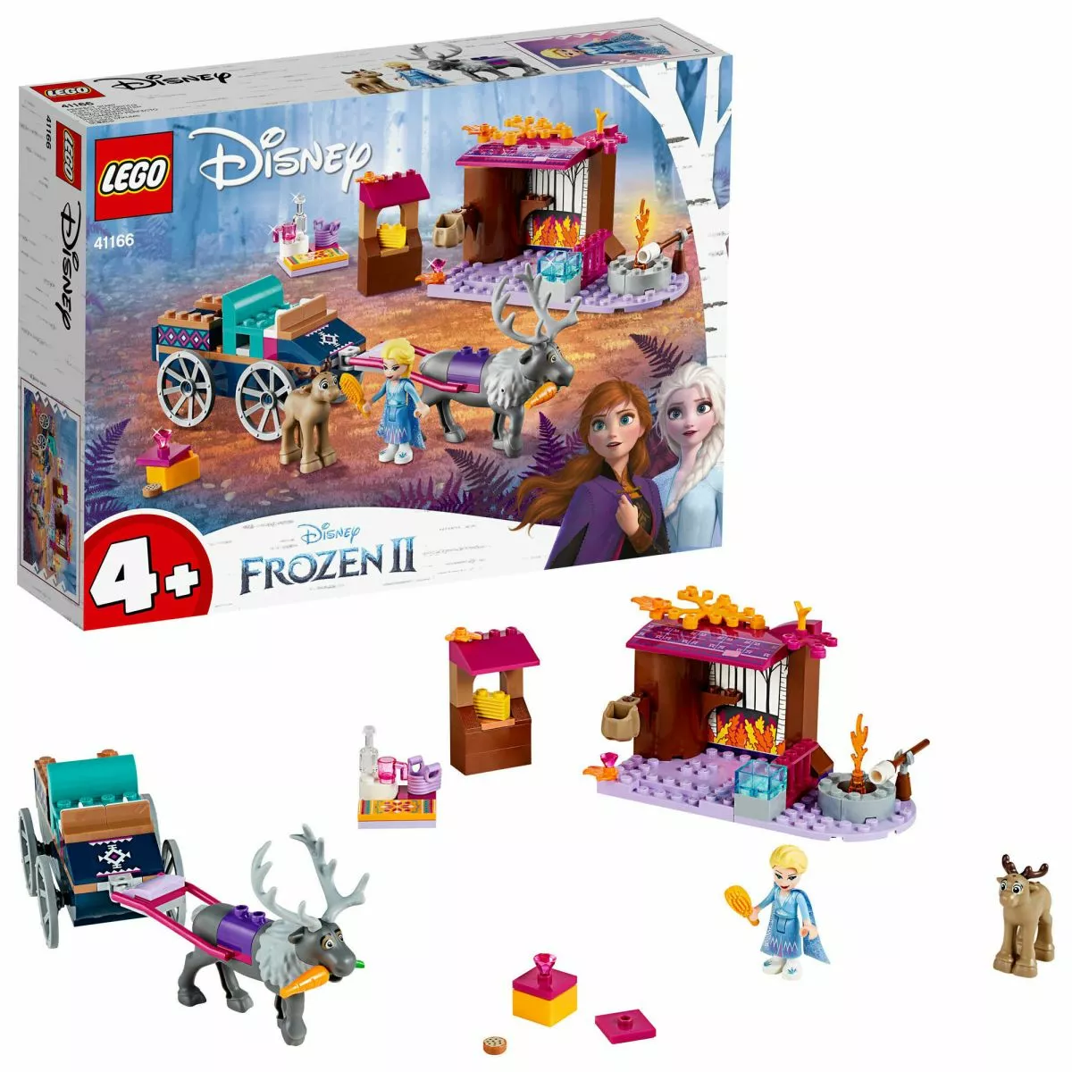 LEGO Frozen 2 Wyprawa Elzy 41166 opakowanie zestaw