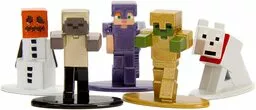 Grupa postaci z gry Minecraft w wersji Lego
