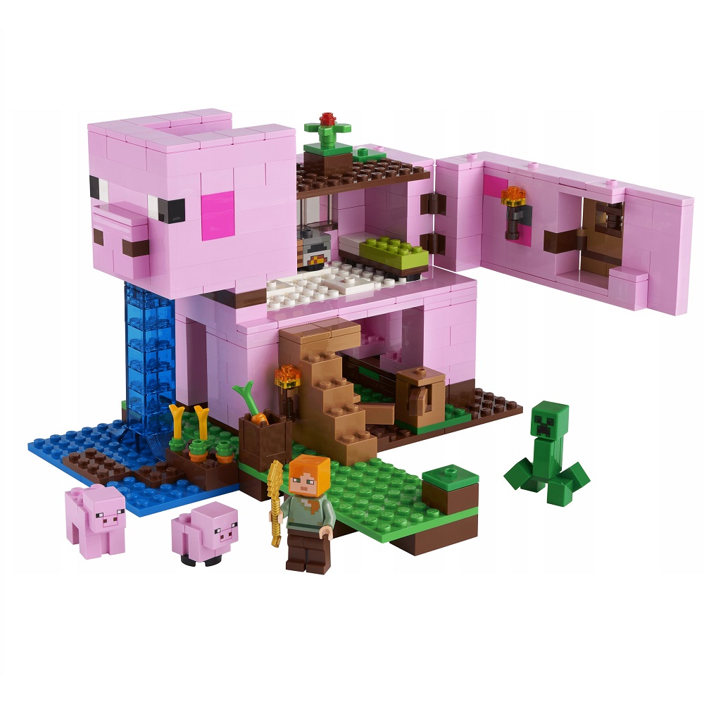 Lego Minecraft domek ze świni Lego Minecraft domek ze świni
