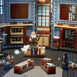 Harry Potter zestaw Lego w środku