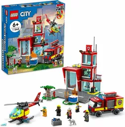 Lego City remiza strażacka Lego City remiza strażacka