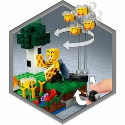 Pszczela farma klocki Lego Minecraft