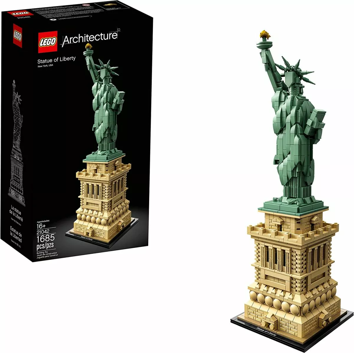 lego architecture statua wolnosci