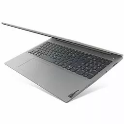 Lenovo IdeaPad 3 15IIL05 z prawej strony przymknięty Lenovo IdeaPad 3 15IIL05 z prawej strony przymknięty