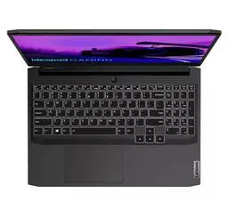 Lenovo IdeaPad Gaming 3 15IHU6 czarny z góry Lenovo IdeaPad Gaming 3 15IHU6 czarny z góry