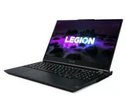 LENOVO LEGION 5 15ITH6H czarno-niebieski front prawy bok LENOVO LEGION 5 15ITH6H czarno-niebieski front prawy bok