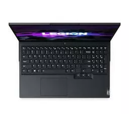 LENOVO LEGION 5 15ITH6H czarno-niebieski z góry LENOVO LEGION 5 15ITH6H czarno-niebieski z góry