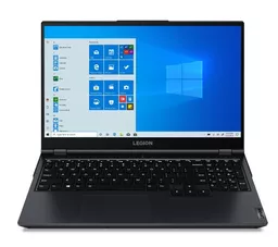 Laptop Lenovo Legion 5 17ACH z przodu Laptop Lenovo Legion 5 17ACH z przodu