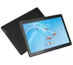 Lenovo TAB M10 czarny front lewy bok i tył Lenovo TAB M10 czarny front lewy bok i tył