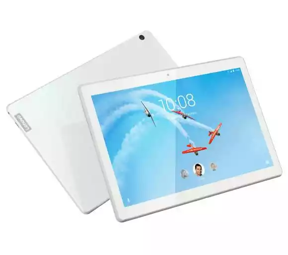 lenovo tab m10 bialy front lewy bok i tyl