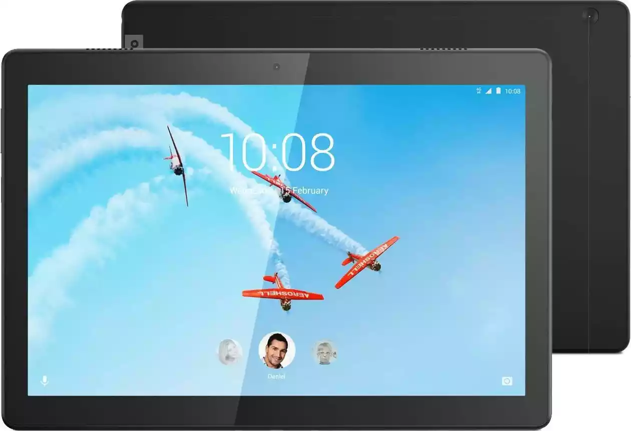 lenovo tab m10 czarny front i tyl