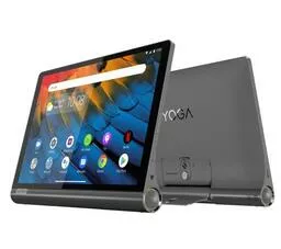 Lenovo Yoga Smart Tab 10 szary front prawy bok i tył