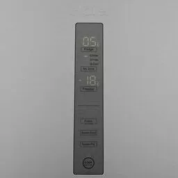 Lodówka Haier A3FE742CMJ srebrna prezentacja użycia wyświetlacza Lodówka Haier A3FE742CMJ srebrna prezentacja użycia wyświetlacza