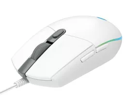 Myszka komputerowa Logitech G102 biała zbliżenie na pokrętło