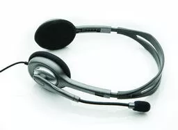 Słuchawki Logitech H110 z przodu