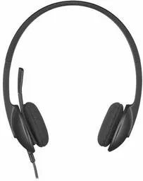 Słuchawki Logitech H340 z przodu