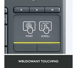 Klawiatura Logitech K400 Plus touchpad