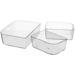 Lunch box z przegródkami firmy Quittin (rozłożone pojemniki)