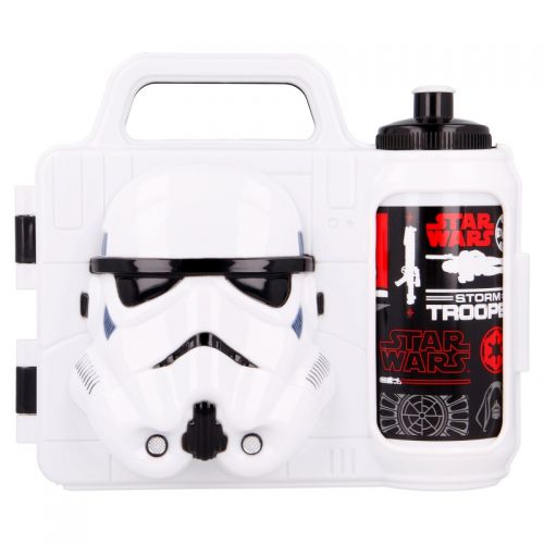 Zestaw śniadaniowy lunch box i bidon Star Wars Zestaw śniadaniowy lunch box i bidon Star Wars