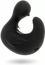 Masażer waginy - nakładka na palec w kolorze czarnym